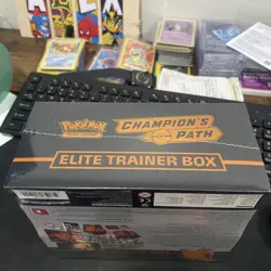 Pokemon TCG Champion’s Path Elite Trainer Box Factory Sealed ETB Mint New in Box - Image 5