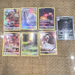 Pokemon TCG Full Art Lot Of 7 - Image 1