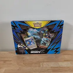 Pokemon TCG Rapid Strike Urshifu V Box Factory Sealed New 4 Packs Promo 820650828430 - Image 1