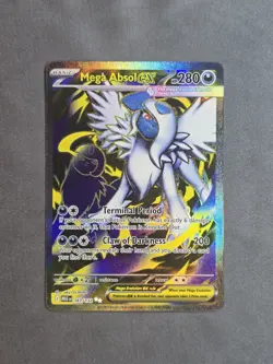 Mega Absol ex 161/132 Ultra Rare ME: Mega Evolution Pokemon TCG NM - Image 1