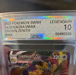 Pokemon Zeraora VMAX 2023 Crown Zenith 064/159 CGC 10 - Image 3
