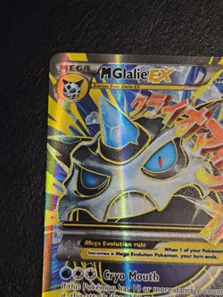 M Glalie EX 156/162 Pokemon XY BREAKthrough Ultra Rare Full Art Near Mint (NM) - Image 3
