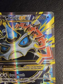 M Glalie EX 156/162 Pokemon XY BREAKthrough Ultra Rare Full Art Near Mint (NM) - Image 4