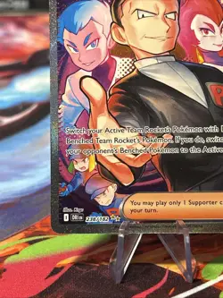 2025 Pokemon Destined Rivals Team Rocket's Giovanni #238/182 SIR NM/M - Image 5