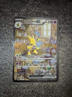ALAKAZAM EX FULL ART - POKEMON 201/165 EV3.5 ECARLATE ET VIOLET 151 MEW NEUF FR - Image 1