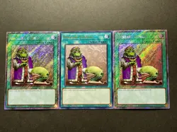 3x Upstart Goblin | 2x Platinum Secret Rare + 1x Gold Rare | NM | YuGiOh! - Image 1