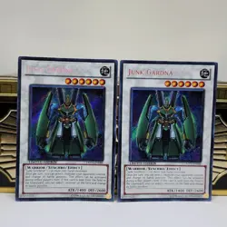 Yugioh 2x Junk Gardna - YMP1-EN006 -Secret Rare - Limited Edition - NM - Image 1