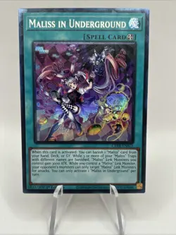 Yu-Gi-Oh! Maliss in Underground (CR) CRBR-EN021 COLLECTORS RARE NEAR MINT! - Image 1