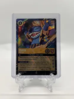 Disney Lorcana Stitch - Rock Star, EPCOT 2026 Exclusive Promo Card Single - Image 1