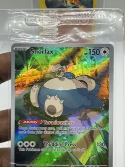 Snorlax 051 Sv: Scarlet & Violet Promo Cards Holo ~ FACTORY SEALED PROMO - Image 2
