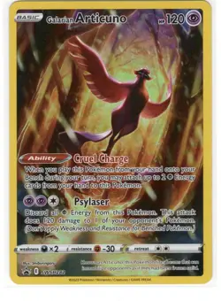 Galarian Articuno SWSH282 SWSH: Sword & Shield Black Star Promo Pokemon Card - Image 1