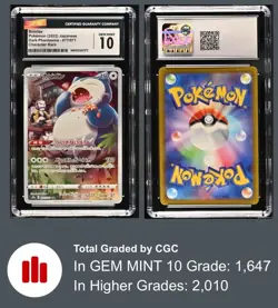 CGC Gem Mint 10 Snorlax 077/071 CHR Dark Phantasma s10a Japanese Pokemon Card - Image 3