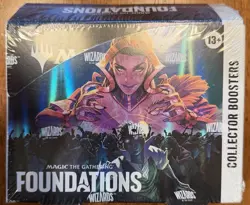Wizards of the Coast Magic Foundations Collector Booster Box 2024 English - Image 1
