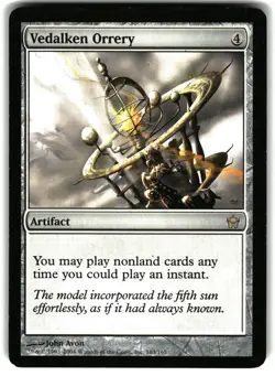 Vedalken Orrery 163 Magic_the_gathering Fifth Dawn - Image 1