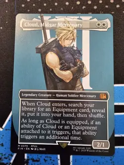 Cloud, Midgar Mercenary (Borderless) Final Fantasy Regular - Image 1