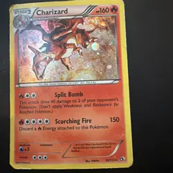 2013 Pokemon Legendary Treasures Charizard Holo Black And White #19 PSA 10 - Image 4