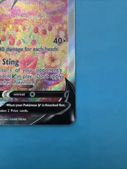 Pokemon Beedrill v Alt Art 161/189 Astral Radiance Card MINT - Image 5