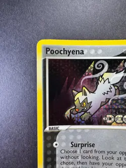 Pokemon Poochyena EX Deoxys 70/107 Reverse Holo Stamped 2005 TCG - Image 2