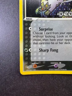 Pokemon Poochyena EX Deoxys 70/107 Reverse Holo Stamped 2005 TCG - Image 4