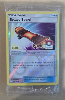 Pokemon Escape Board 122/156 Staff Pack League Cup Promo Pack SEALED! - Image 1