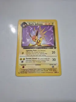 Pokemon Dark Jolteon Team Rocket 38/82 Regular 50 HP Uncommon English - Image 1