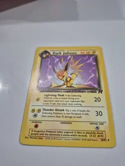 Pokemon Dark Jolteon Team Rocket 38/82 Regular 50 HP Uncommon English - Image 4