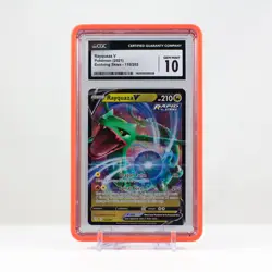 Pokemon Rayquaza V Holo #110 Evolving Skies 2021 - CGC 10 Gem Mint - Image 1