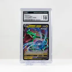 Pokemon Rayquaza V Holo #110 Evolving Skies 2021 - CGC 10 Gem Mint - Image 2