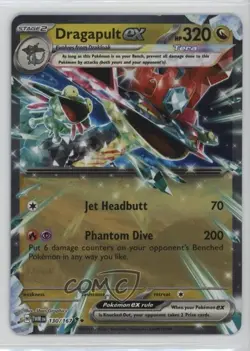 Dragapult ex Pokemon Scarlet & Violet: Twilight Masquerade TWM #130 - Image 1