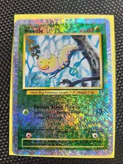 Pokemon Legendary Collection Reverse Holo Weedle 099/110 NM Vintage - Image 1