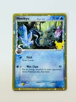 Mimikyu SWSH136 Delta Species Pokemon Celebrations Black Star Promo #2 - Image 3