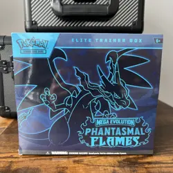 Pokemon TCG - Phantasmal Flames Elite Trainer Box ETB New & Sealed - Slight Tear - Image 1