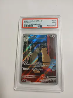 PSA 9 MINT Persian Shrouded Fable Illustration Rare 2024 Pokemon 078/064 - Image 1