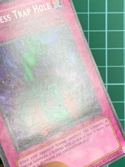 Bottomless Trap Hole LOD-092 Rare Unlimited Edition Yugioh TCG - Image 2