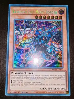 Yugioh Vanquish Soul Heavy Borger - Prismatic Secret Rare MP24-EN140 - Image 1