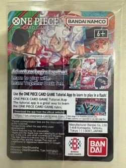 One Piece TCG Monkey D. Luffy P-055 College Basketball US Voyage Promo NM Sealed - Image 2