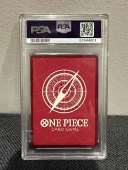 2023 One Piece Monkey D. Luffy #ST10-002 Foil The Three Captains PSA 10 GEM MINT - Image 2