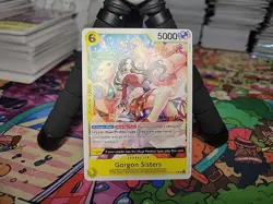 Gorgon Sisters OP14-105 The Azure Sea's Seven One Piece [Release Event] Stamp* - Image 1