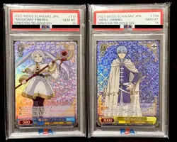 PSA 10 Set Weiss Schwarz Japanese Frieren Himmel T04 Gold Sign Foil card - Image 1