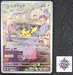 Pikachu AR 173/165 sv2a Japanese Pokemon Card Pokemon Card 151 Near Mint - Image 1