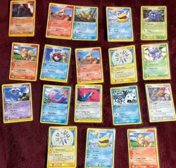 Pokemon Bundle Ruby & Sapphire Set x368 Vintage Pokemon Cards - mixed condition - Image 2