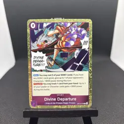 Divine Departure OP13-076 (R) Carrying on His Will English One Piece Card - Image 1