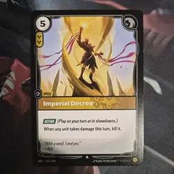 Riftbound Azir Card Imperial Decree OGN 221/298 English League of Legends - Image 1