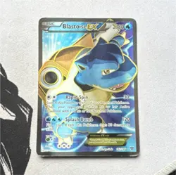 Pokemon Blastoise EX Full Art Ultra Rare Holo Card XY 142/146 - Image 1