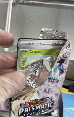 Pokemon TCG Trading Cards Bulk Lot Prismatic Evolutions Booster Pack Energy - Image 2