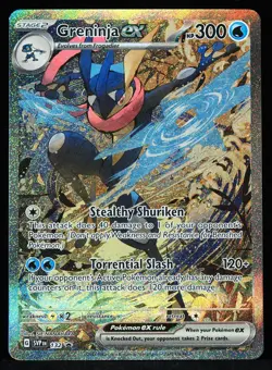 Greninja ex #132 Scarlet & Violet Promo NM/M Pokemon Card - Image 1