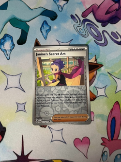 Pokemon TCG Prismatic Evolutions - Janine’s Secret Art 112/131 Reverse Holo NM - Image 1