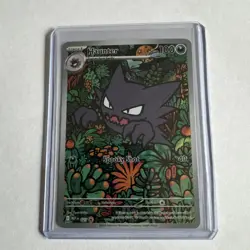 2025 POKEMON MEP EN 027 HAUNTER MEGA GENGAR EX BATTLE DECK PROMO NM - Image 1