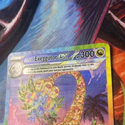 Pokemon Alolan Exeggutor ex 242/191 - Surging Sparks: Special Illustration NM - Image 4