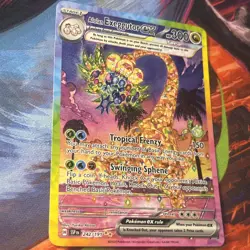 Pokemon Alolan Exeggutor ex 242/191 - Surging Sparks: Special Illustration NM - Image 5